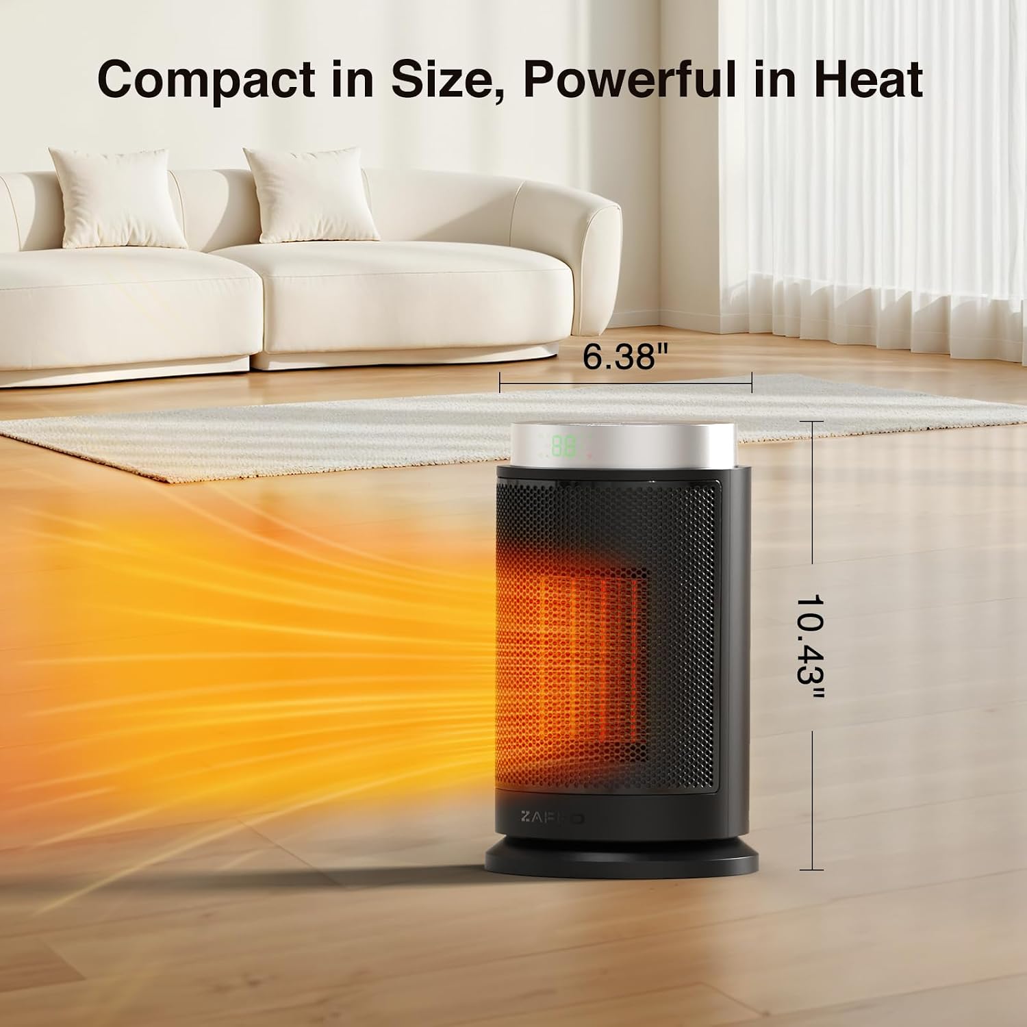 ZAFRO Tower Electric Space Heater with Thermostat